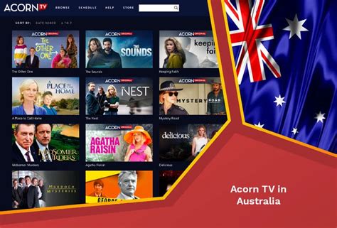 How to watch Acorn TV in Australia: A step.